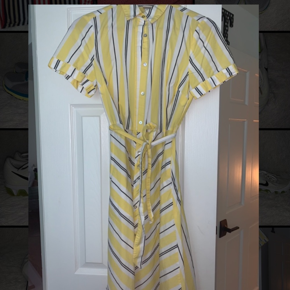 Women’s Yellow midi dress
